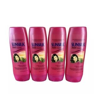 Lot x4 SUNSILK HAIRAPY Anti-Caida Anti-Fall Conditioner Discontinued 12oz USA
